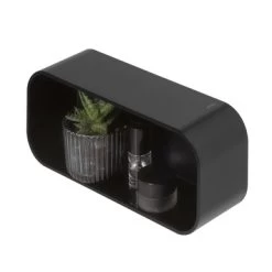 Tiger Wandrek/douchemand 2-store 25cm Zwart -Badkamer Winkel 123 2981