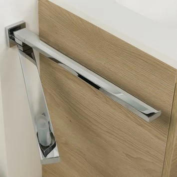 Tiger Handdoekrek Items Met Draaibare Armen Chroom 2 Tiger Handdoekrek Items Met Draaibare Armen Chroom - Afbeelding 2