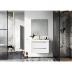 Atlantic Badmeubel Sienna Wit 60cm -Badkamer Winkel 123 3