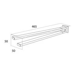 Tiger Handdoekrek Items Met Draaibare Armen Chroom 7 Tiger Handdoekrek Items Met Draaibare Armen Chroom -Badkamer Winkel 123 3000