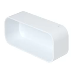 Tiger Wandrek/douchemand 2-store 25cm Wit -Badkamer Winkel 123 3009