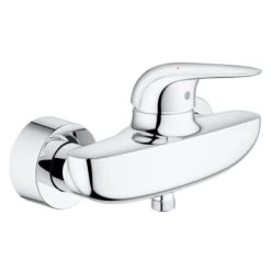 GROHE Douchekraan Wave Met Hendel Chroom 15 Cm