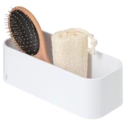 Tiger Wandrek/douchemand 2-store 25cm Wit -Badkamer Winkel 123 3016