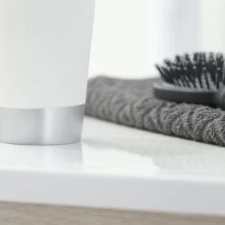 Sealskin Tandenborstelhouder Glossy Zilver -Badkamer Winkel 123 3047