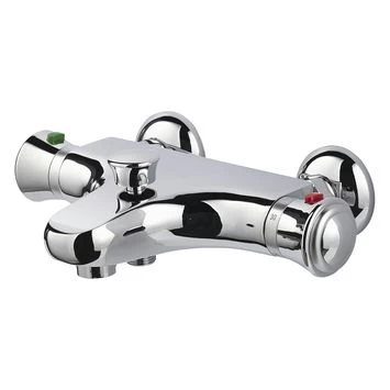 Handson Thermostatische Badkraan Edith Chroom 15 Cm 1 Handson Thermostatische Badkraan Edith Chroom 15 Cm