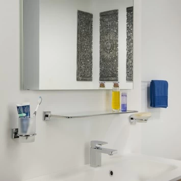 Tiger Bekerhouder Melbourne Hangend Met Beker Chroom 2 Tiger Bekerhouder Melbourne Hangend Met Beker Chroom - Afbeelding 2