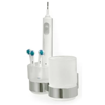 Tiger Dubbele Bekerhouder Ontario Met Bekers Chroom 1 Tiger Dubbele Bekerhouder Ontario Met Bekers Chroom