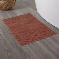 Sealskin Badmat Aztec 60x90cm Donkerroze -Badkamer Winkel 123 3168