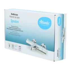 Atlantic Thermostatische Badkraan Landon Chroom 12 Atlantic Thermostatische Badkraan Landon Chroom -Badkamer Winkel 123 318
