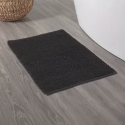 Sealskin Badmat Delhi 60x90cm Donkergrijs 13 Sealskin Badmat Delhi 60x90cm Donkergrijs -Badkamer Winkel 123 3209