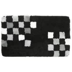 GAMMA Badmat Mitch Zwart 60x90 Cm