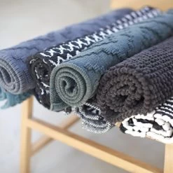 SEALSKIN Badmat Bandra Zwart 60x90cm -Badkamer Winkel 123 3220