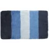 GAMMA Badmat Streep Blauw 90x60 Cm