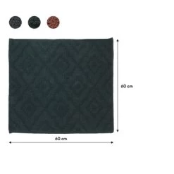 Sealskin Badmat Aztec 60x60cm Donkergroen -Badkamer Winkel 123 3289