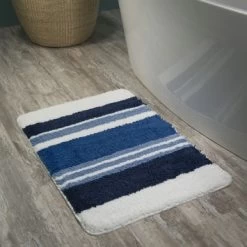 Sealskin Badmat Soffice Blauw 60x90 Cm -Badkamer Winkel 123 3295