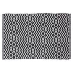 Sealskin Badmat Trellis Zwart 60x90cm