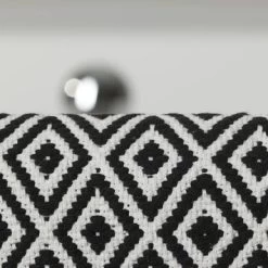 Sealskin Badmat Trellis Zwart 60x90cm -Badkamer Winkel 123 3300