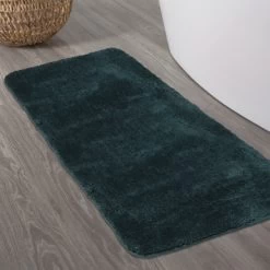 Sealskin Badmat Angora 70x140cm Donkergroen -Badkamer Winkel 123 3308