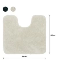 Sealskin Toiletmat Angora 55x60cm Off-white -Badkamer Winkel 123 3323