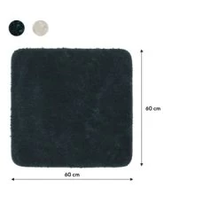 Sealskin Badmat Angora 60x60cm Donkergroen 10 Sealskin Badmat Angora 60x60cm Donkergroen -Badkamer Winkel 123 3368