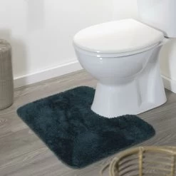 Sealskin Toiletmat Angora 55x60cm Donkergroen 9 Sealskin Toiletmat Angora 55x60cm Donkergroen -Badkamer Winkel 123 3381