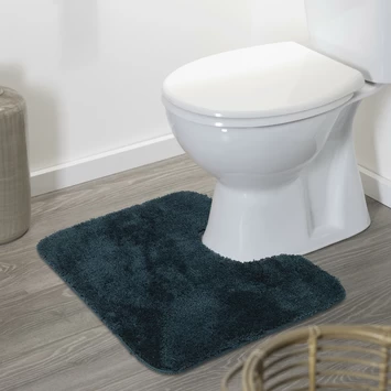 Sealskin Toiletmat Angora 55x60cm Donkergroen 4 Sealskin Toiletmat Angora 55x60cm Donkergroen - Afbeelding 4