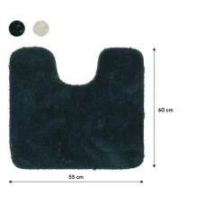 Sealskin Toiletmat Angora 55x60cm Donkergroen 10 Sealskin Toiletmat Angora 55x60cm Donkergroen -Badkamer Winkel 123 3382