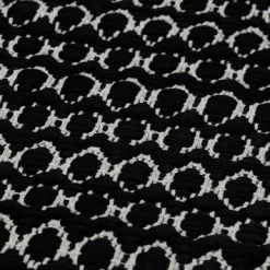 Sealskin Badmat Boho 60x60cm Zwart -Badkamer Winkel 123 3480