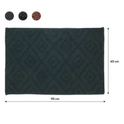 Sealskin Badmat Aztec 60x90cm Donkergroen -Badkamer Winkel 123 3519