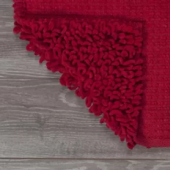 Sealskin Badmat Twist 60x120 Cm Rood -Badkamer Winkel 123 3558