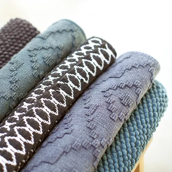 Sealskin Badmat Boho 60x90cm Zwart 7 Sealskin Badmat Boho 60x90cm Zwart - Afbeelding 7