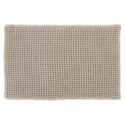 Differnz Badmat Wafel Taupe 50x80 Cm