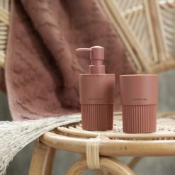 Sealskin Badmat Aztec 60x60cm Donkerroze -Badkamer Winkel 123 3642