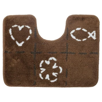 Sealskin WC Mat Tack Bruin 50x60 Cm 1 Sealskin WC Mat Tack Bruin 50x60 Cm