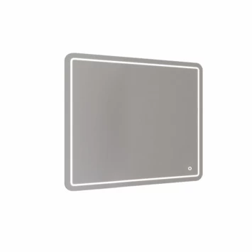 Allibert Led-spiegel Halley Met Touch Bediening 100x80cm 1 Allibert Led-spiegel Halley Met Touch Bediening 100x80cm