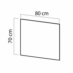 TIGER Spiegelpaneel Your Style 80 Cm -Badkamer Winkel 123 3806