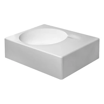 Duravit Wastafel Scola Links 61.4x45.9x22.4 Cm 1 Duravit Wastafel Scola Links 61.4x45.9x22.4 Cm