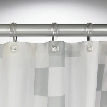 Sealskin Douchegordijn Pixel Textiel Zwart 200x180 Cm 3 Sealskin Douchegordijn Pixel Textiel Zwart 200x180 Cm - Afbeelding 3