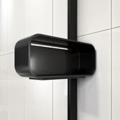 Sealskin Inc. Inloopdouche Type A3 120x200 Cm Met Douchemand, 8 Mm Helder Veiligheidsglas Met Antikalklaag Mat Zwart -Badkamer Winkel 123 3931