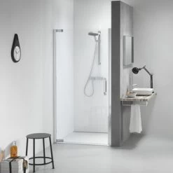 Sealskin Swingdeur Voor Nis Impact 90x195 Cm Chroom