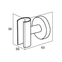Tiger Douchekophouder Boston RVS -Badkamer Winkel 123 3970