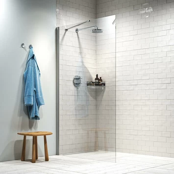 Sealskin Inloopdouche Hooked 120x200cm Hoogglans Aluminium 1 Sealskin Inloopdouche Hooked 120x200cm Hoogglans Aluminium