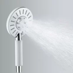 Tiger Handdouche Akcent Chroom Wit -Badkamer Winkel 123 4057