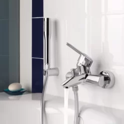 Grohe Badkraan Feel Chroom 15 Cm 7 Grohe Badkraan Feel Chroom 15 Cm -Badkamer Winkel 123 408