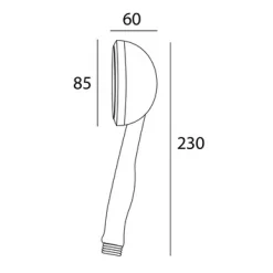 Tiger Handdouche Splash Palermo Ø8,5 Cm 3 Standen 7 Tiger Handdouche Splash Palermo Ø8,5 Cm 3 Standen -Badkamer Winkel 123 4101