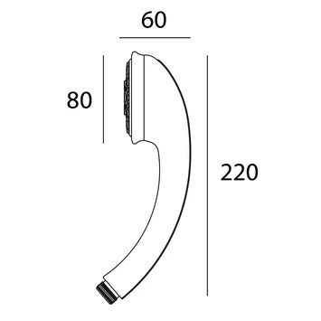 Tiger Handdouche Splash Verona Ø8 Cm 3 Standen 7 Tiger Handdouche Splash Verona Ø8 Cm 3 Standen - Afbeelding 7