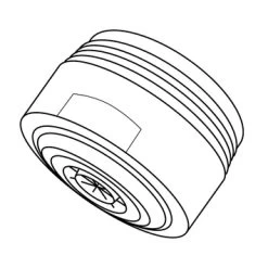 Tiger Straalregelaar Antikalk M24 Waterbesparend 2 Stuks -Badkamer Winkel 123 4320