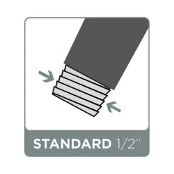 Tiger Splash Wandhouder Konisch Draaibaar Chroom -Badkamer Winkel 123 4326