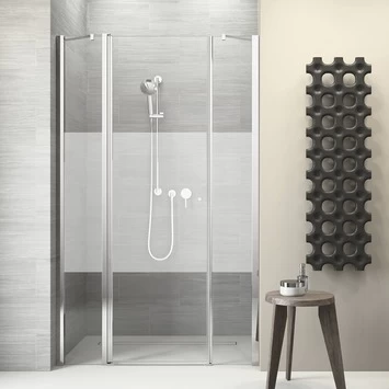 Sealskin Swingdeur Voor Nis Code L 3-delig 130x197 Cm Met Gesatineerde Band 1 Sealskin Swingdeur Voor Nis Code L 3-delig 130x197 Cm Met Gesatineerde Band