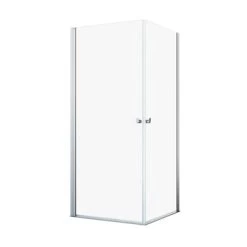 Sealskin Douchecabine Hooked Hoekinstap 90x90x200cm Hoogglans Aluminium -Badkamer Winkel 123 4374